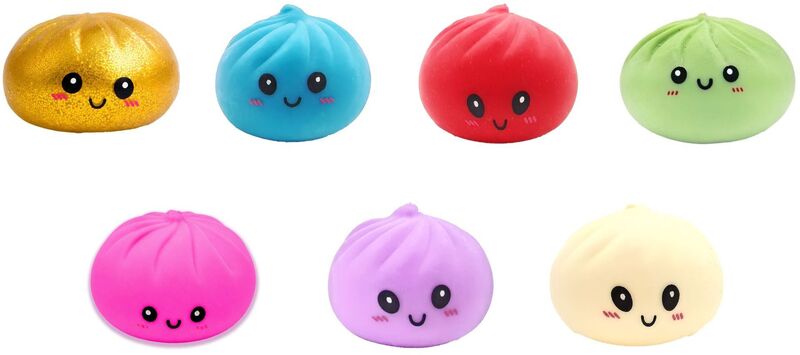 Dumplings Μπάλα Mini Squishy-7 Σχέδια-1Τμχ (2604006)