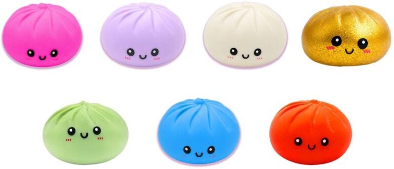 Dumplings Μπάλα Standard Squishy-7 Σχέδια-1Τμχ (2604005)