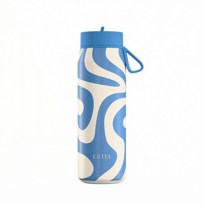 Estia Travel Cup Pulse Save The Aegean 500ml Ocean Waves (01-42608)