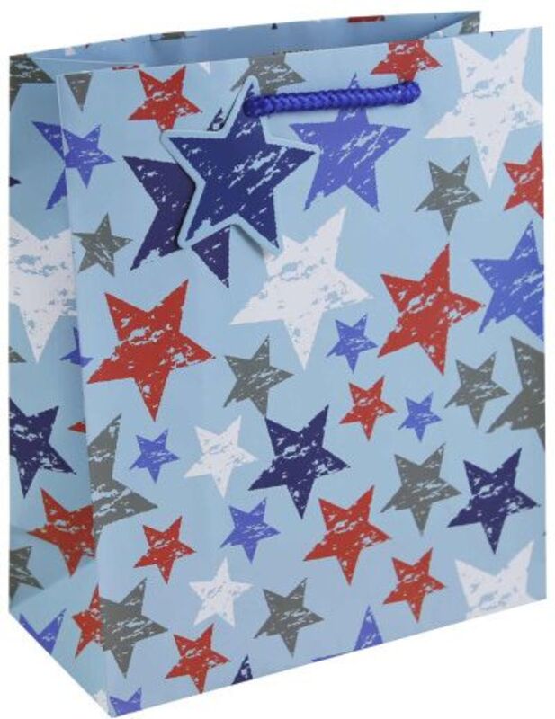 Eurowrap Χάρτινη Τσάντα Stars Medium (34924-3C)