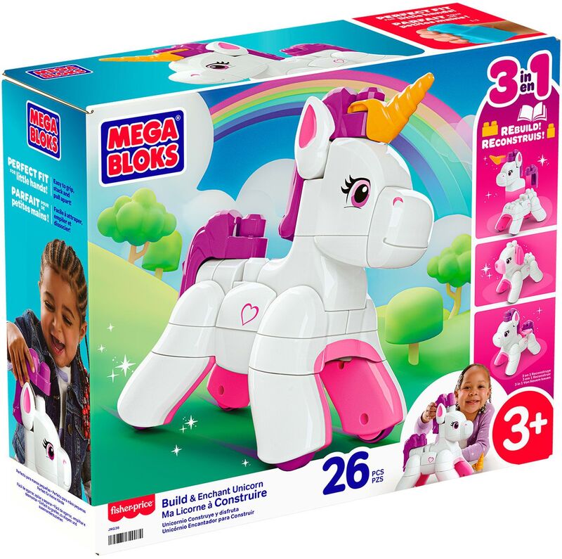 F.P Mega Bloks Μονόκερος 3 Σε 1 (JKG36)