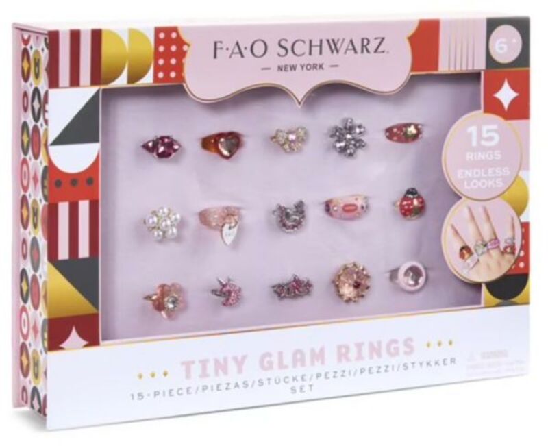 FAO Schwarz Σετ Δαχτυλίδια 15Τμχ (1153022620)