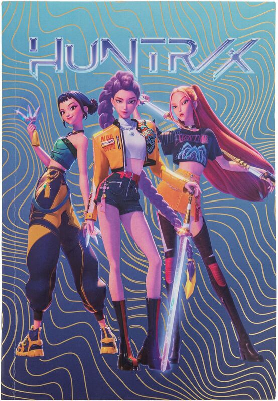 FBL K-Pop Demon Hunters Huntrix Τετράδιο Notebook (CR5165)