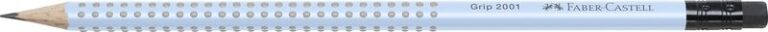 Faber Castell Μολύβι Grip Με Γόμα Sky Blue B (12310925)