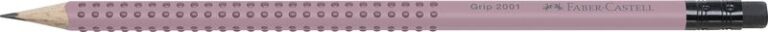 Faber Castell Μολύβι Grip Με Γόμα Ροζέ Shadow B (12310520)