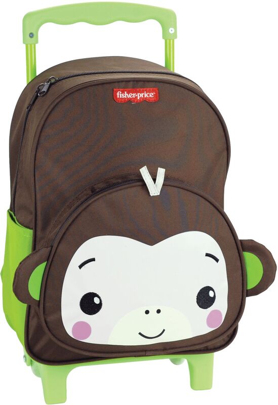 Fisher Price Monkey 26 Σακίδιο Νηπιαγωγείου Trolley (350-52072)