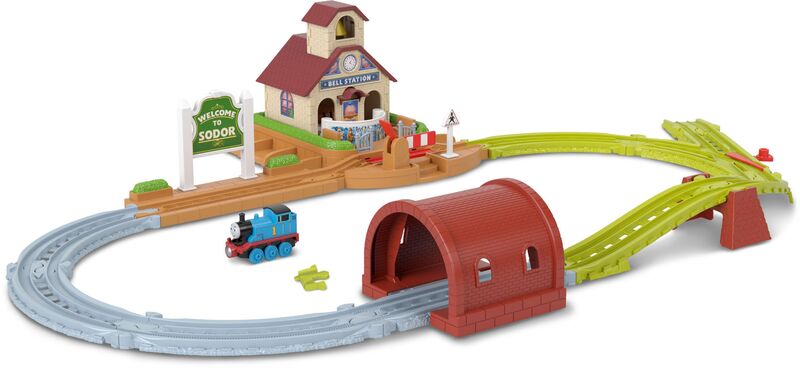 Fisher Price Thomas Το Τρενάκι-Πίστα Σταθμός Μπελ (JLL35)