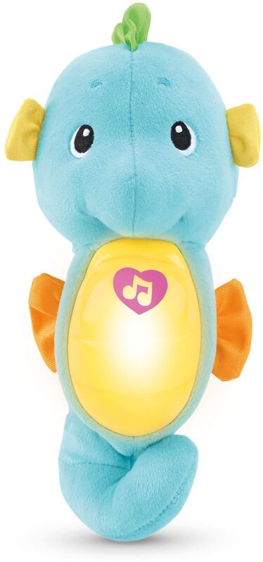 Fisher Price Ιππόκαμπος Φωτεινό Αλογάκι Της Θάλασσας-Σιέλ (DGH82)
