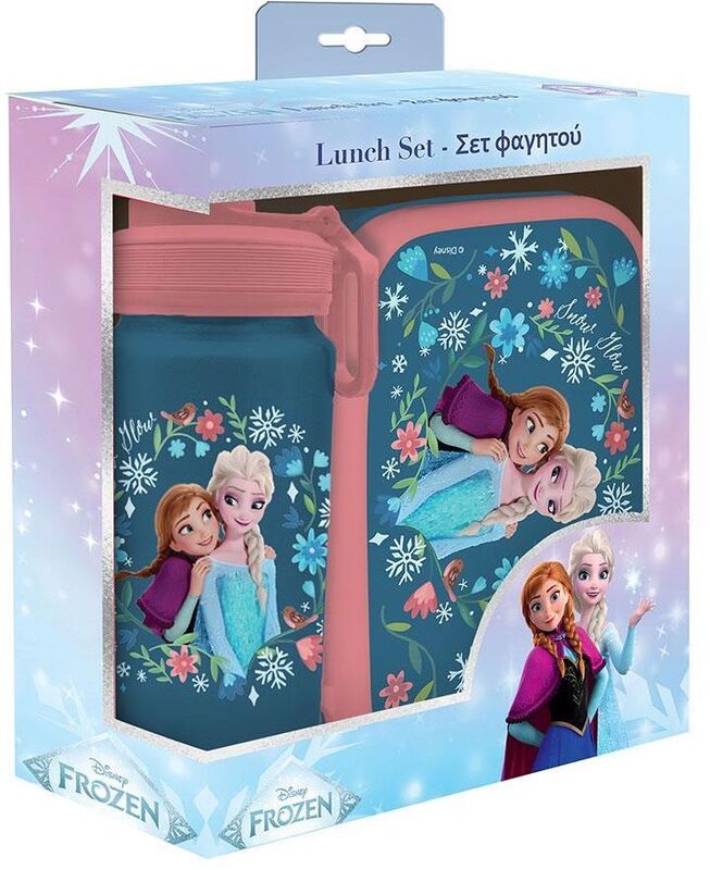 Frozen II Φαγητοδοχείο-Παγούρι Αλουμινένιο Σετ (000565918)