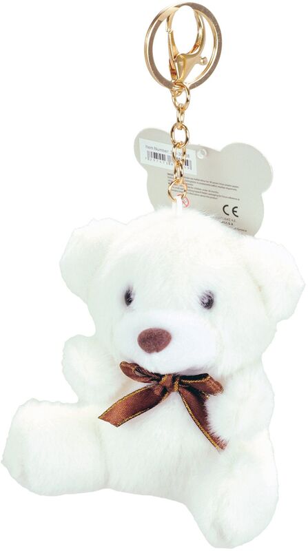 Funkyfish Bear Μπρελόκ White (300-30308)