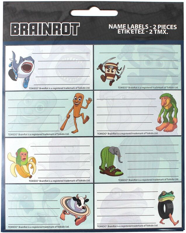 GIM Ετικέτα 2Τμχ Toikido Brainrot (779-91046)