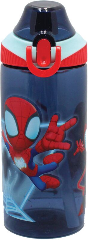 GIM Παγούρι Tritan Με Καλαμάκι 450ml Spidey (557-03218)