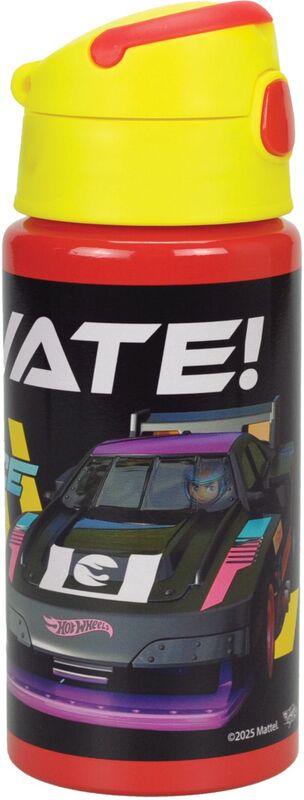 Gim Παγούρι Flip Αλουμινίου Hot Wheels 500ml (571-87248)