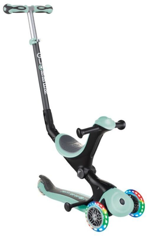 Globber Scooter Go Up Deluxe Lights Mint (646-206)