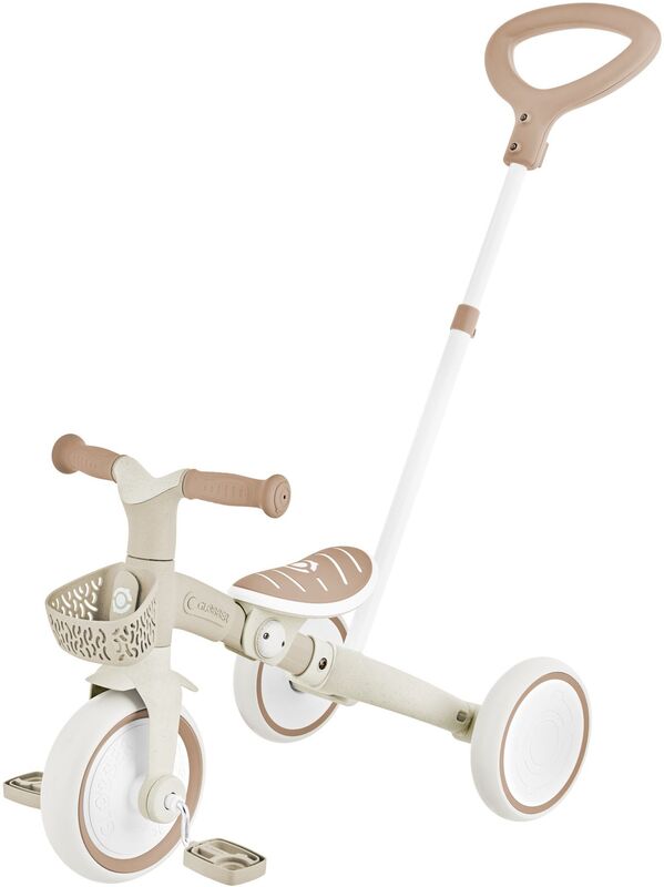 Globber Τρίκυκλο Learning Trike 3 In 1 Plus Eco Coconut (738-466)