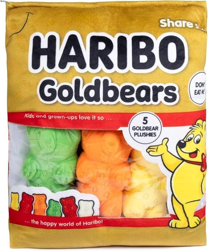 Haribo Λούτρινο Χρυσά Αρκουδάκια Snack Bag (32.55-0101)