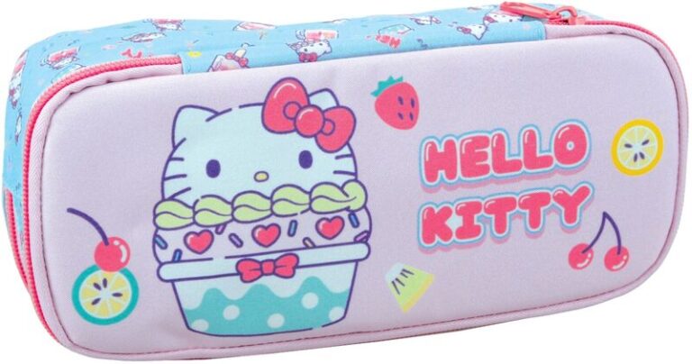 Hello Kitty Cupcake 26 Κασετίνα Οβάλ (335-77144)