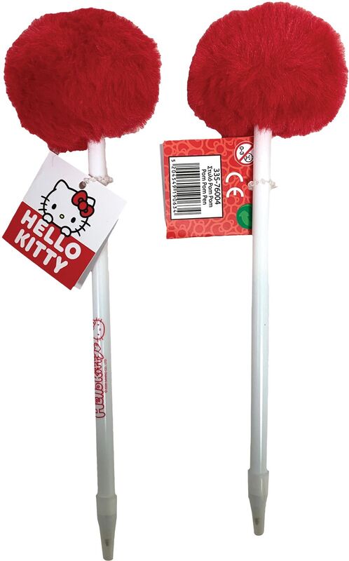 Hello Kitty Στυλό Με Pom Pom (335-76004)