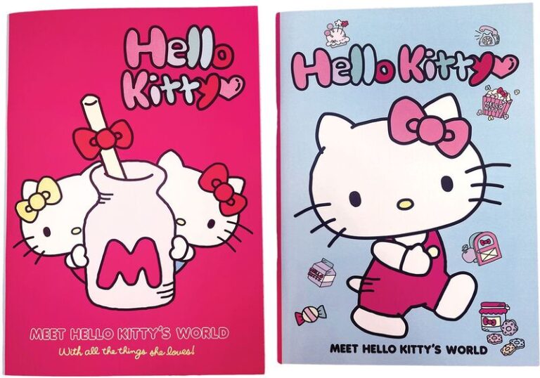 Hello Kitty Τετράδιο 17x25-2 Σχέδια-1Τμχ (335-76400)