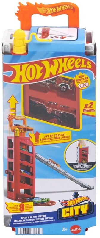 Hot Wheels Mini Γκαράζ Πίστες City-2 Σχέδια (JMJ52)