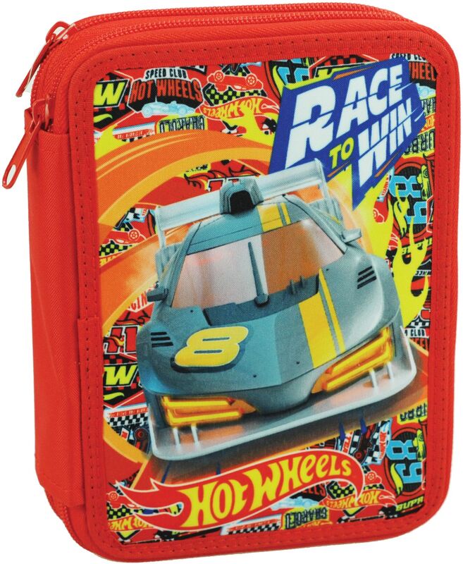 Hot Wheels Race To Win 26 Κασετίνα Διπλή (349-39100)