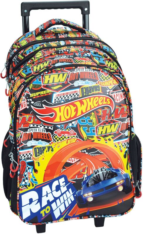 Hot Wheels Race To Win 26 Σακίδιο Trolley (349-39074)