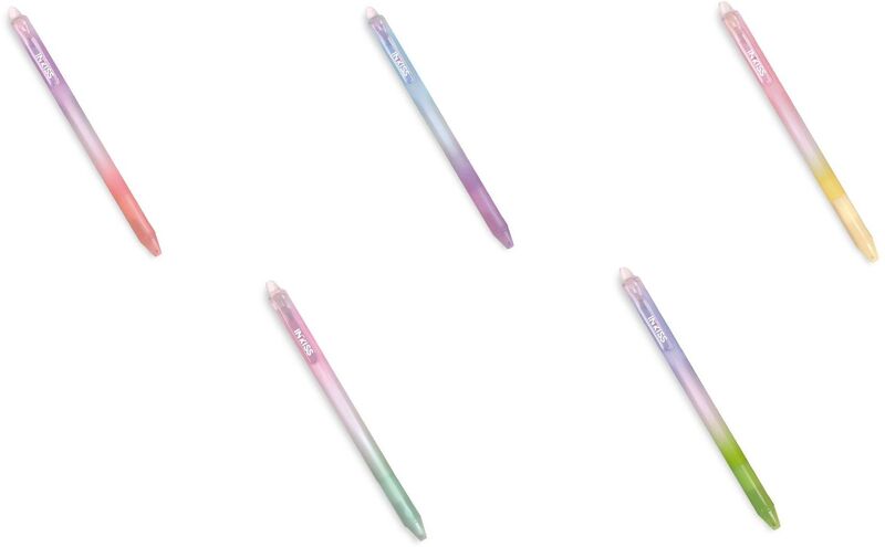 Inkiss Αρωματικά Στυλό Με Γόμα-5 Σχέδια-1Τμχ (NKW15000)