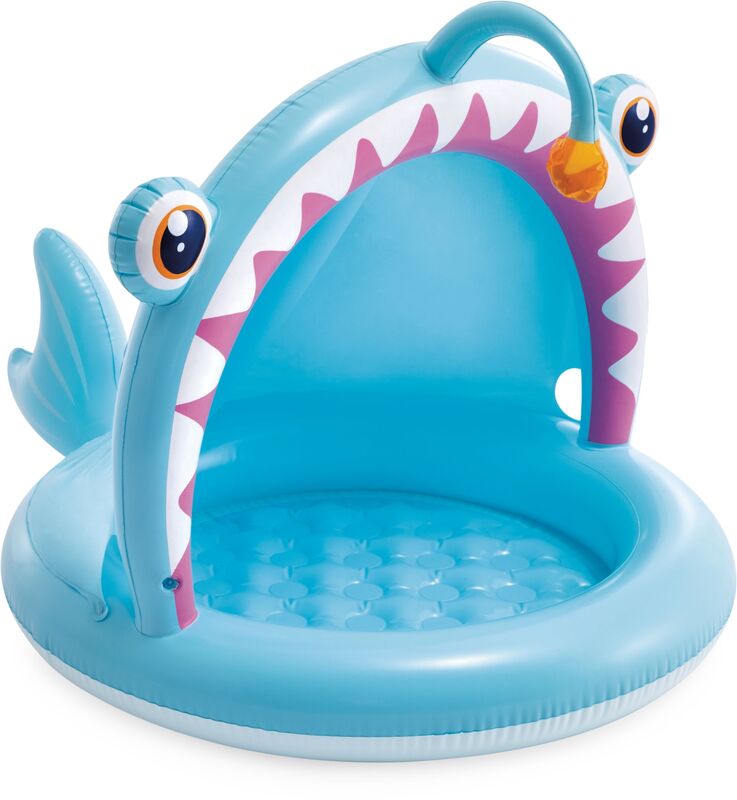 Intex Πισίνα-Angler Fish Baby Pool 127x102x86cm (58419NP)