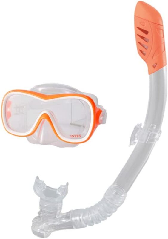 Intex Σετ Μάσκα-Αναπνευστήρα Wave Rider (55647)