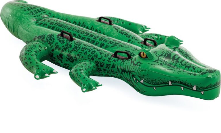 Intex Φουσκωτός Κροκόδειλος Giant Ride-On 203x114cm (58562NP)