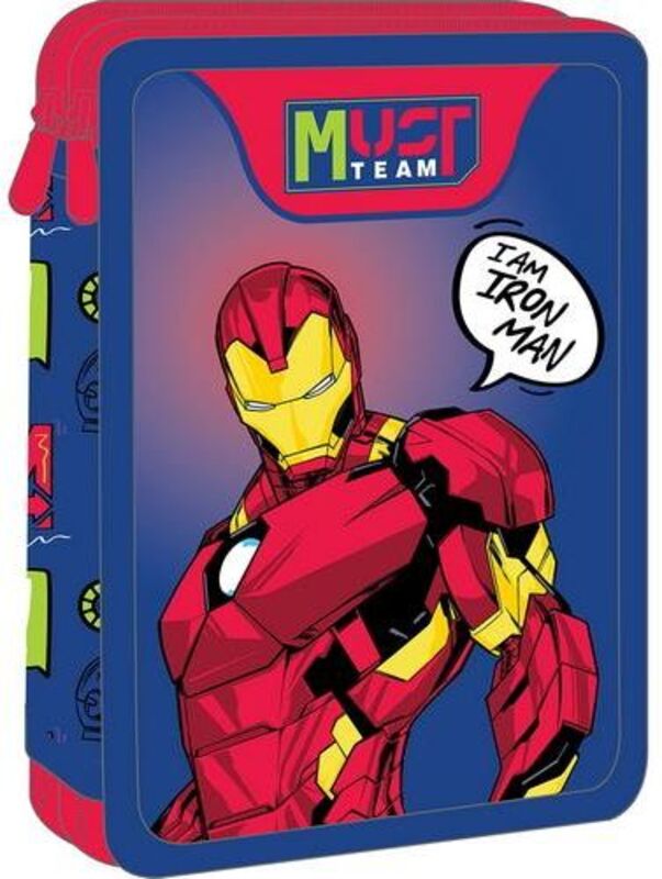 Iron Man Blue 26 Κασετίνα Διπλή (000506379)