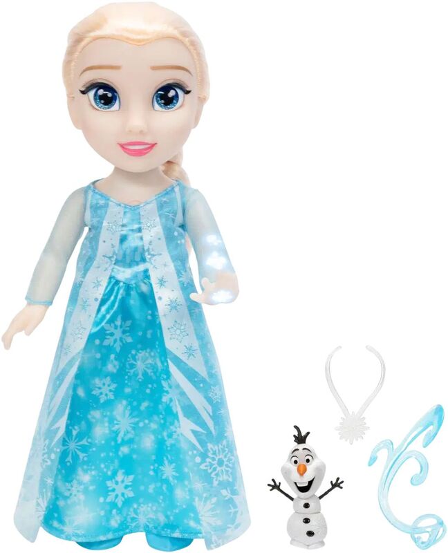 Jakks Pacific Disney Frozen Elsa Κούκλα 38cm Singing Doll (290696)