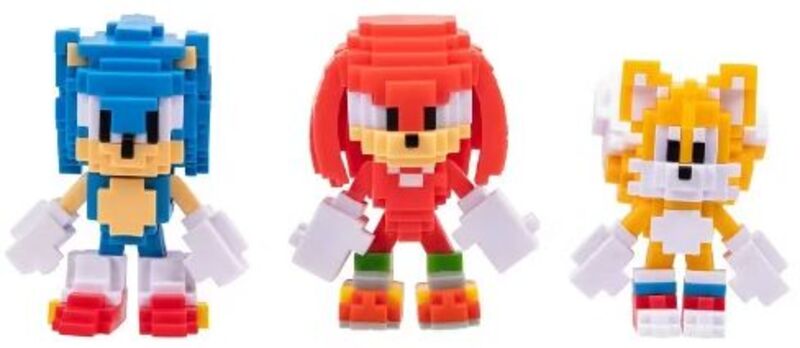 Jakks Pacific Sonic Φιγούρα 2.5'' 8-Bit Σετ Φιγούρες (428894)