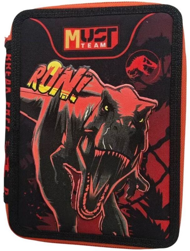 Jurassic World Run 26 Κασετίνα Διπλή (000572021)