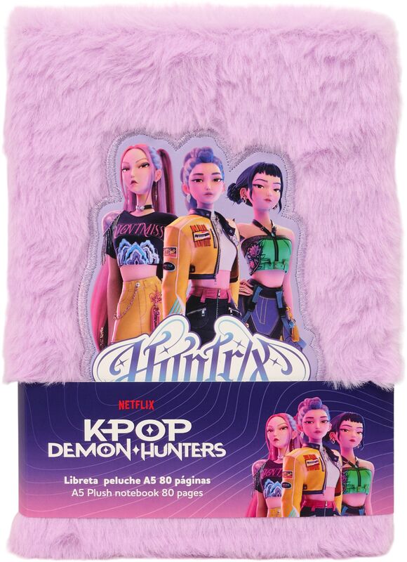 K-Pop Demon Hunters Energy Σημειωματάριο Λούτρινο (364-01457)