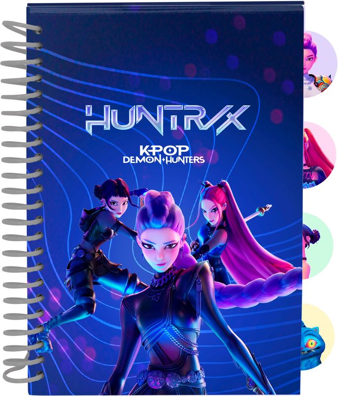 K-Pop Demon Hunters Σημειωματάριο Σπιράλ Α5 (364-00476)