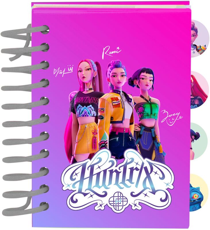 K-Pop Demon Hunters Σημειωματάριο Σπιράλ Α7 (364-00474)