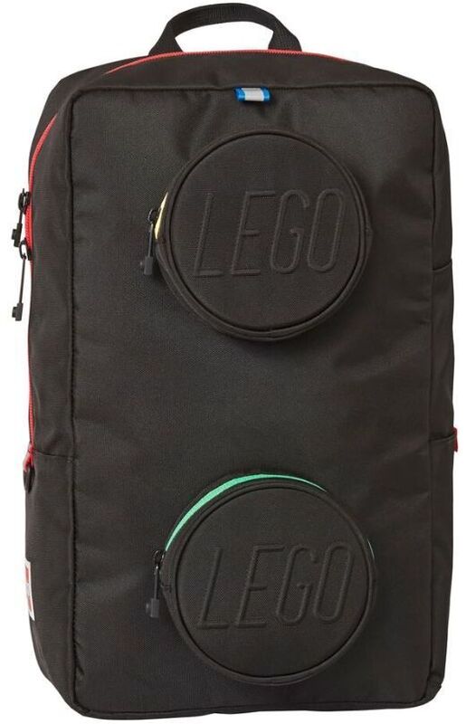 LEGO Brick 1X2 25 Σακίδιο Black/Multicolored (20204-0354)