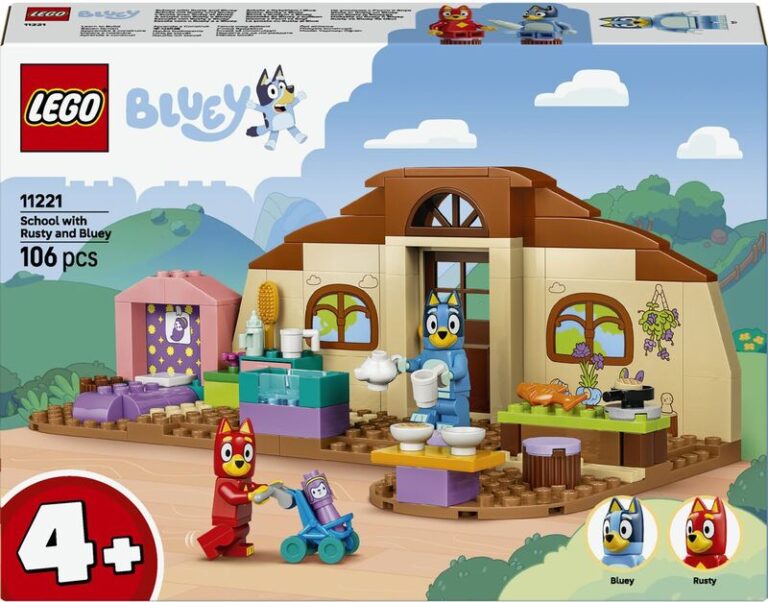 LEGO® Bluey School With Rusty And Bluey (11221)