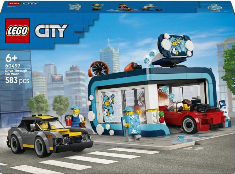 LEGO® City Drive-Through Car Wash (60497)