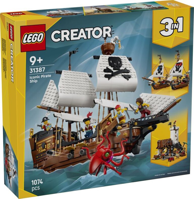 LEGO® Creator 3in1 Iconic Pirate Ship (31387)
