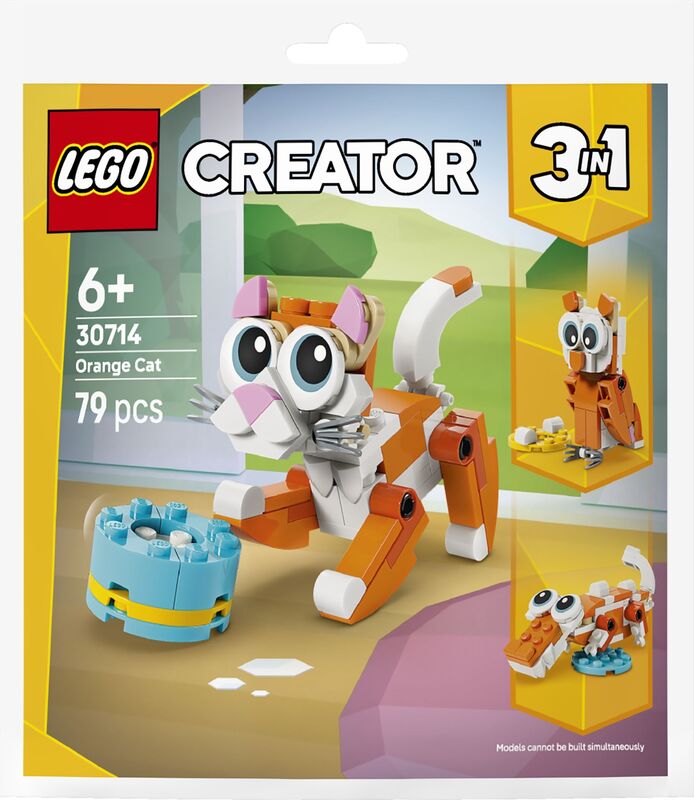 LEGO® Creator 3in1 Orange Cat Mini Builds (30714)