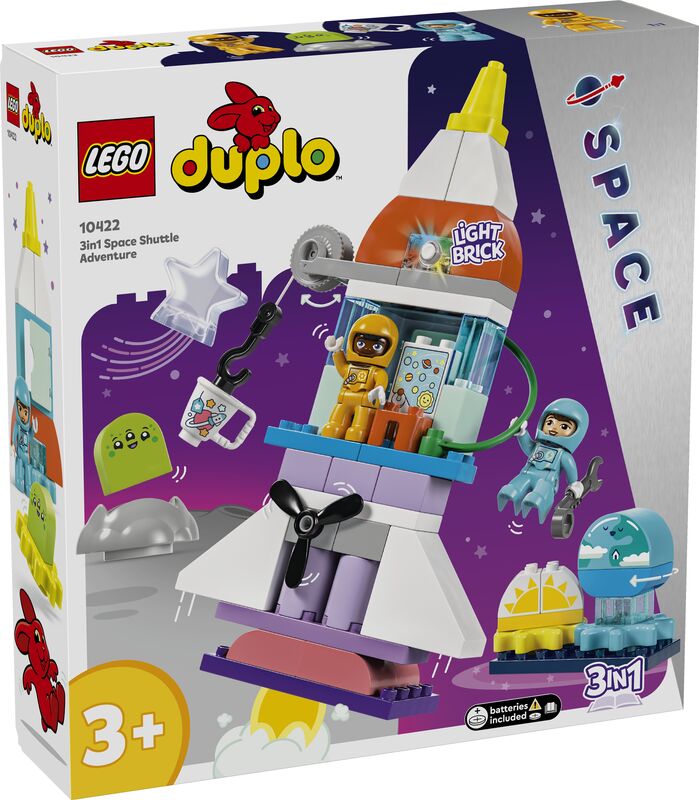 LEGO® DUPLO® 3in1 Space Shuttle Adventure (10422)