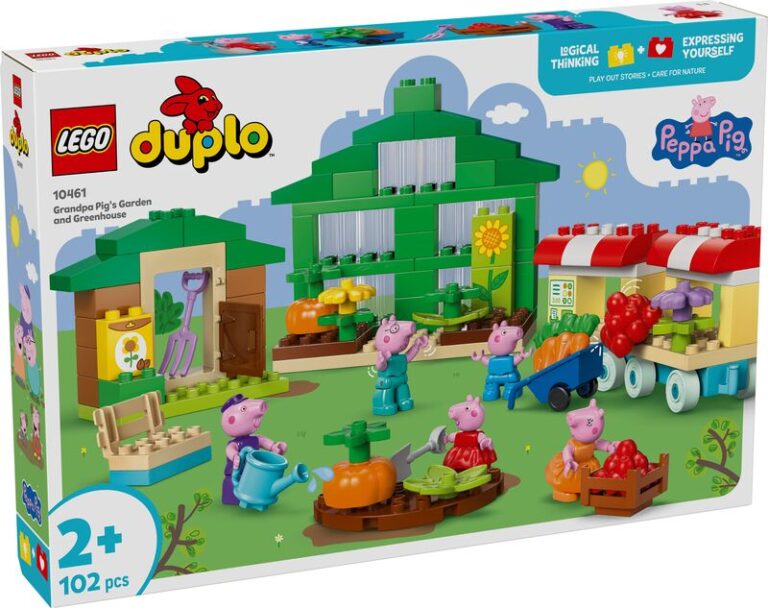 LEGO® DUPLO® Peppa Pig Grandpa Pig's Garden & Greenhouse (10461)