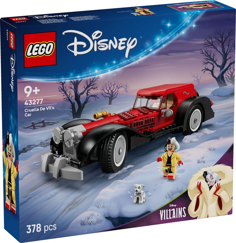 LEGO® Disney Cruella De Vil's Car (43277)