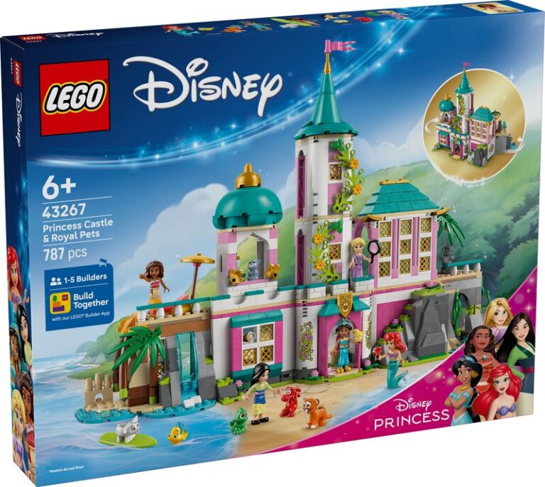 LEGO® Disney Princess Castle & Royal Pets (43267)