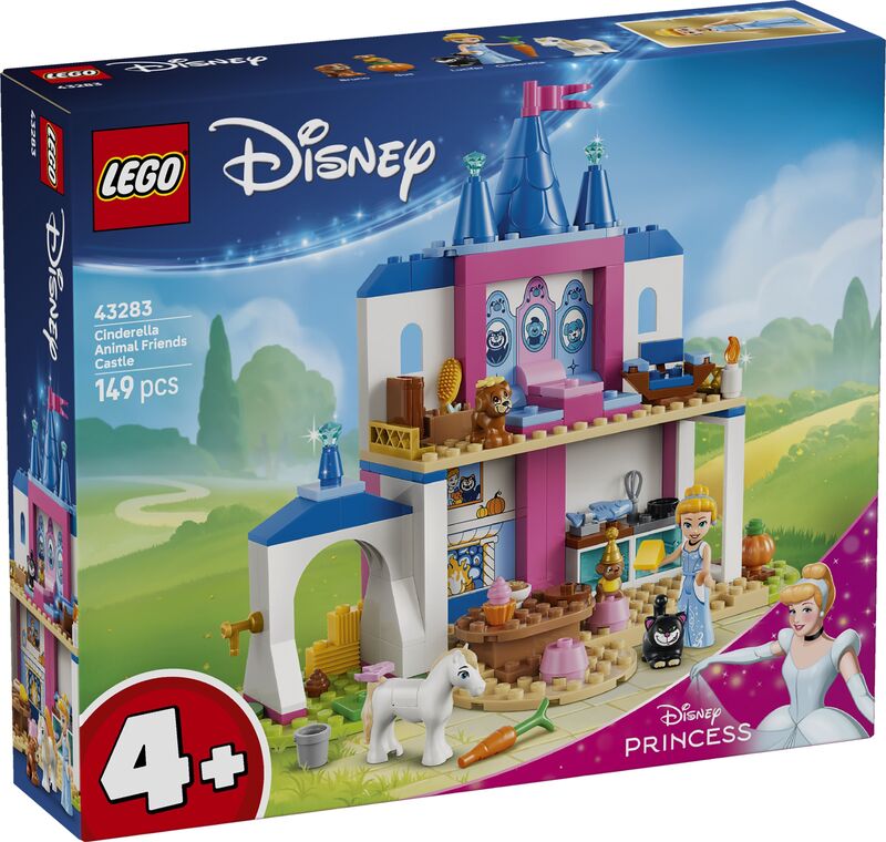 LEGO® Disney Princess Cinderella Animal Friends Castle (43283)