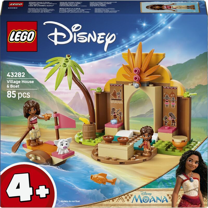 LEGO® Disney Princess Village House & Boat (43282)
