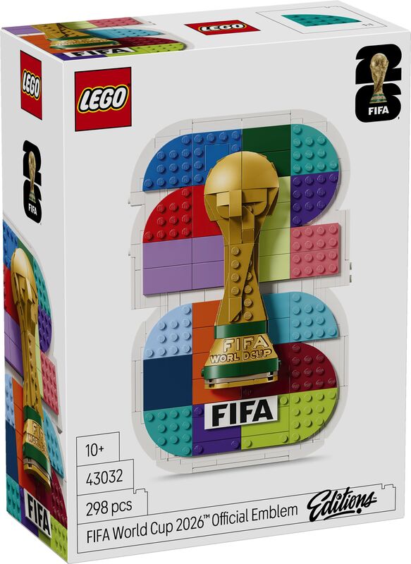 LEGO® Editions Fifa World Cup 2026 Official Emblem (43032)