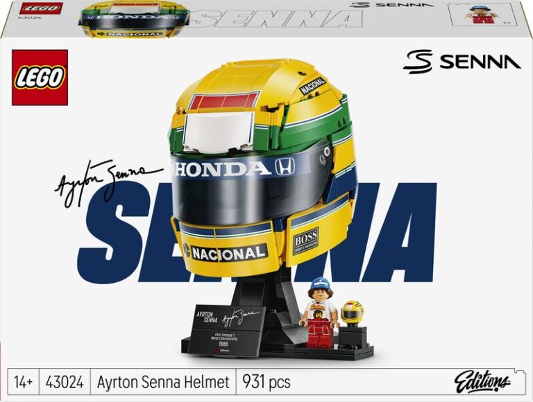 LEGO® Editions McLaren Mastercard F1 Team Aryton Senna's Helmet (43024)